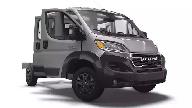 RAM Promaster Chassis Truck CrCab 3450WB HQInterior 2023