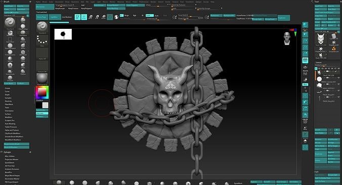 GameSkull Free low-poly 3D model