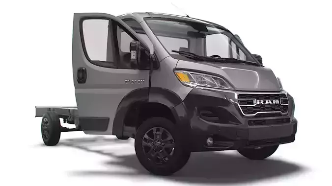 RAM Promaster Chassis Truck SCab 4035WB HQInterior 2023