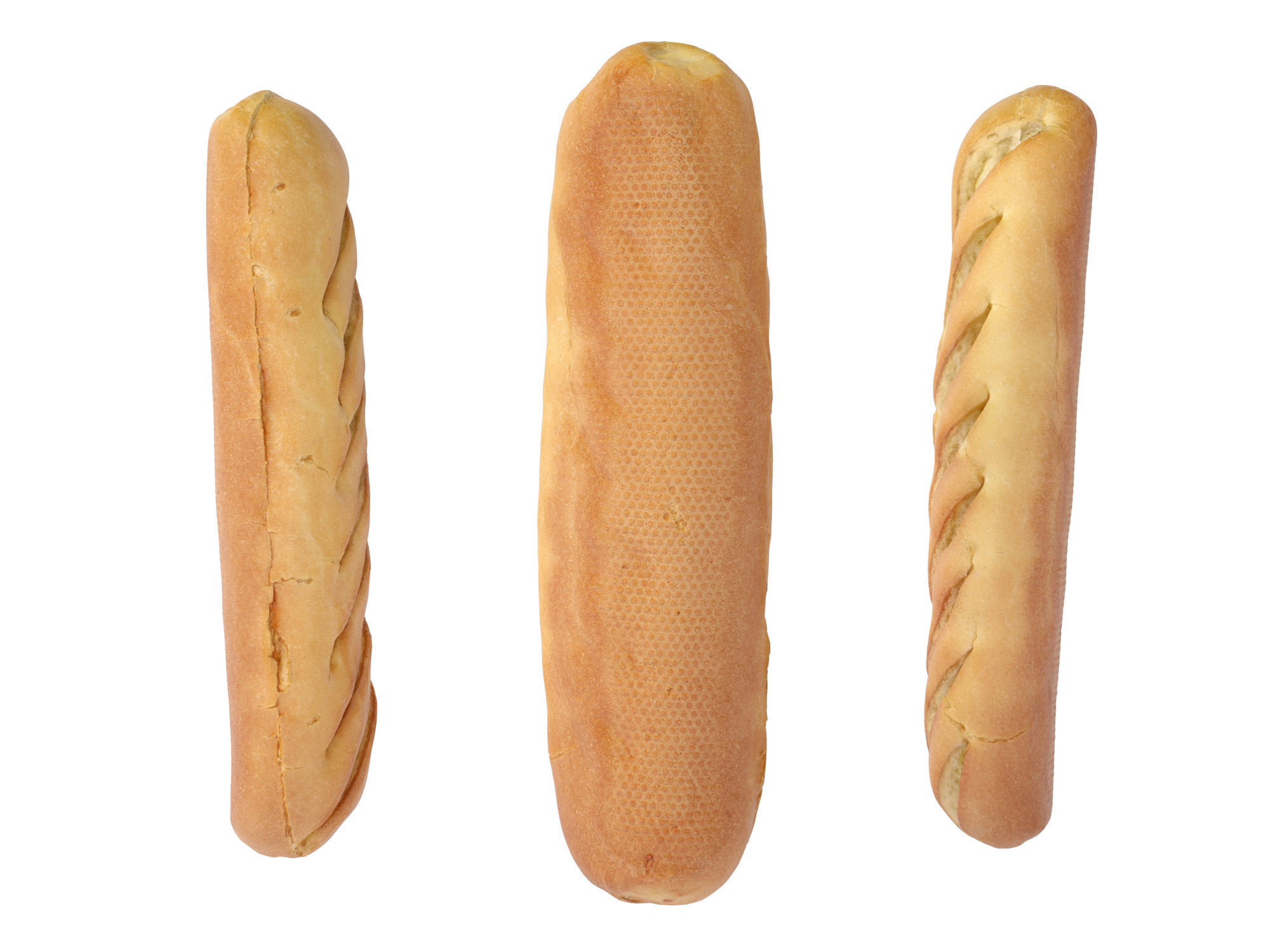 Soft Baguettes 3D model_5