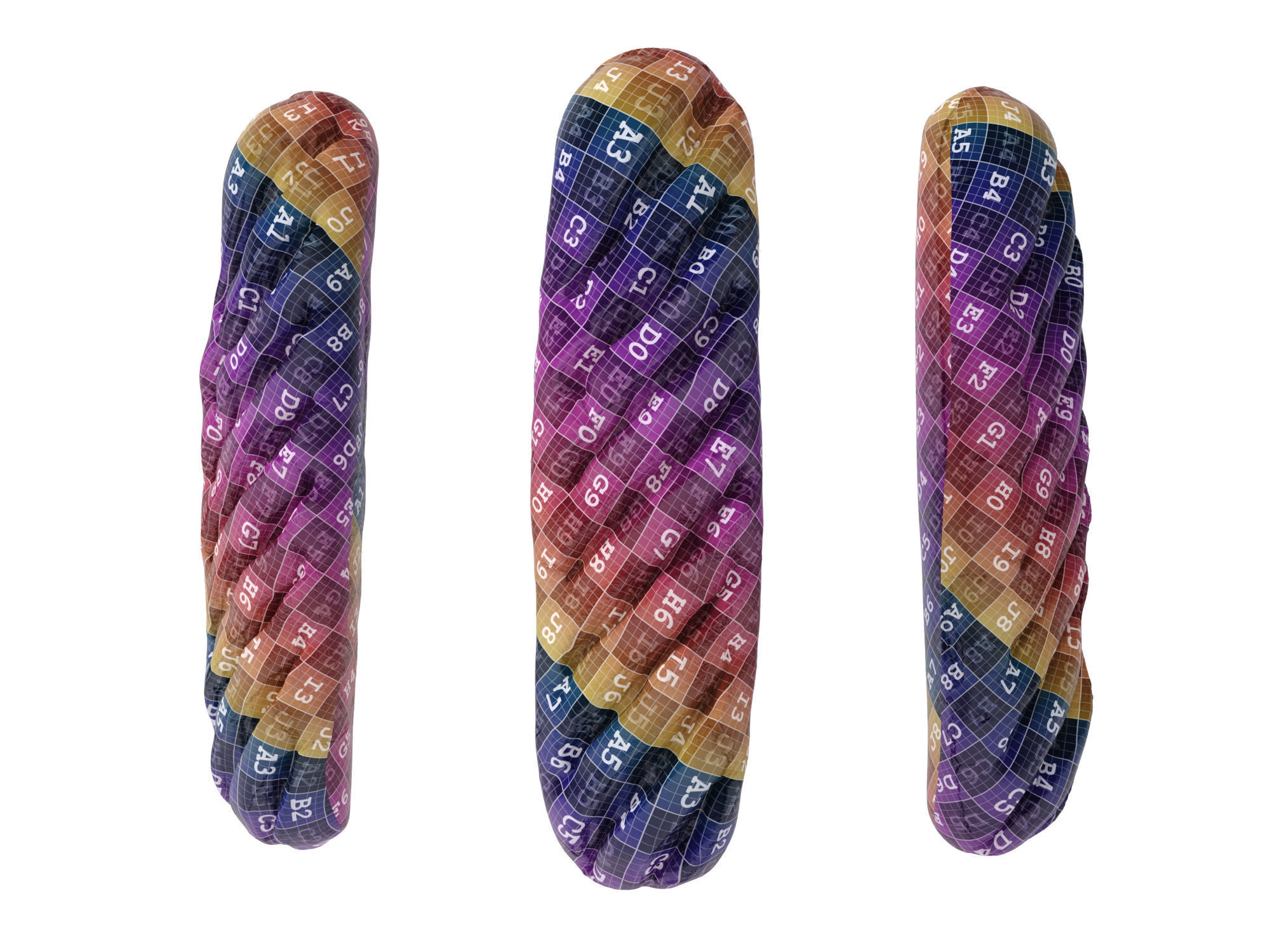 Soft Baguettes 3D model_10