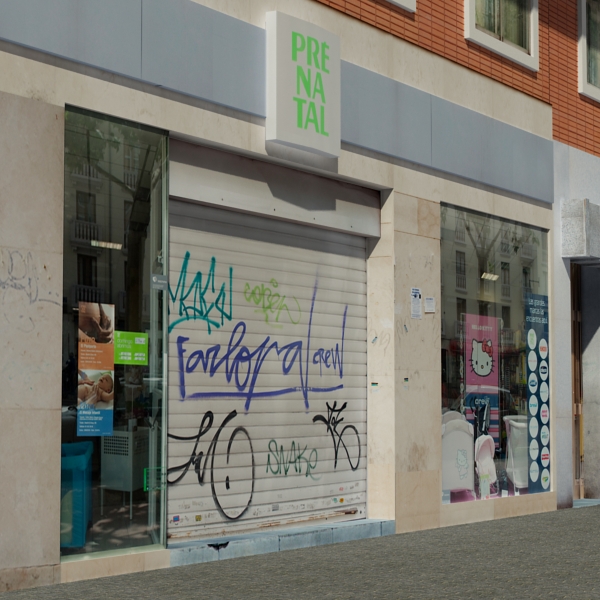 Building Collection 81-84 Low-poly 3D model_9