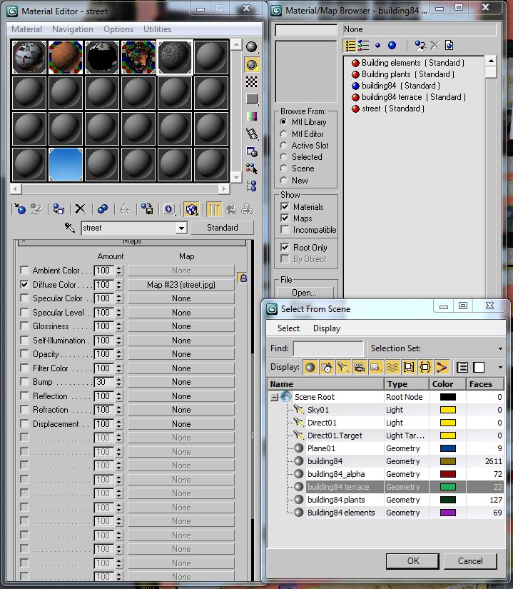 Building Collection 81-84 Low-poly 3D model_67