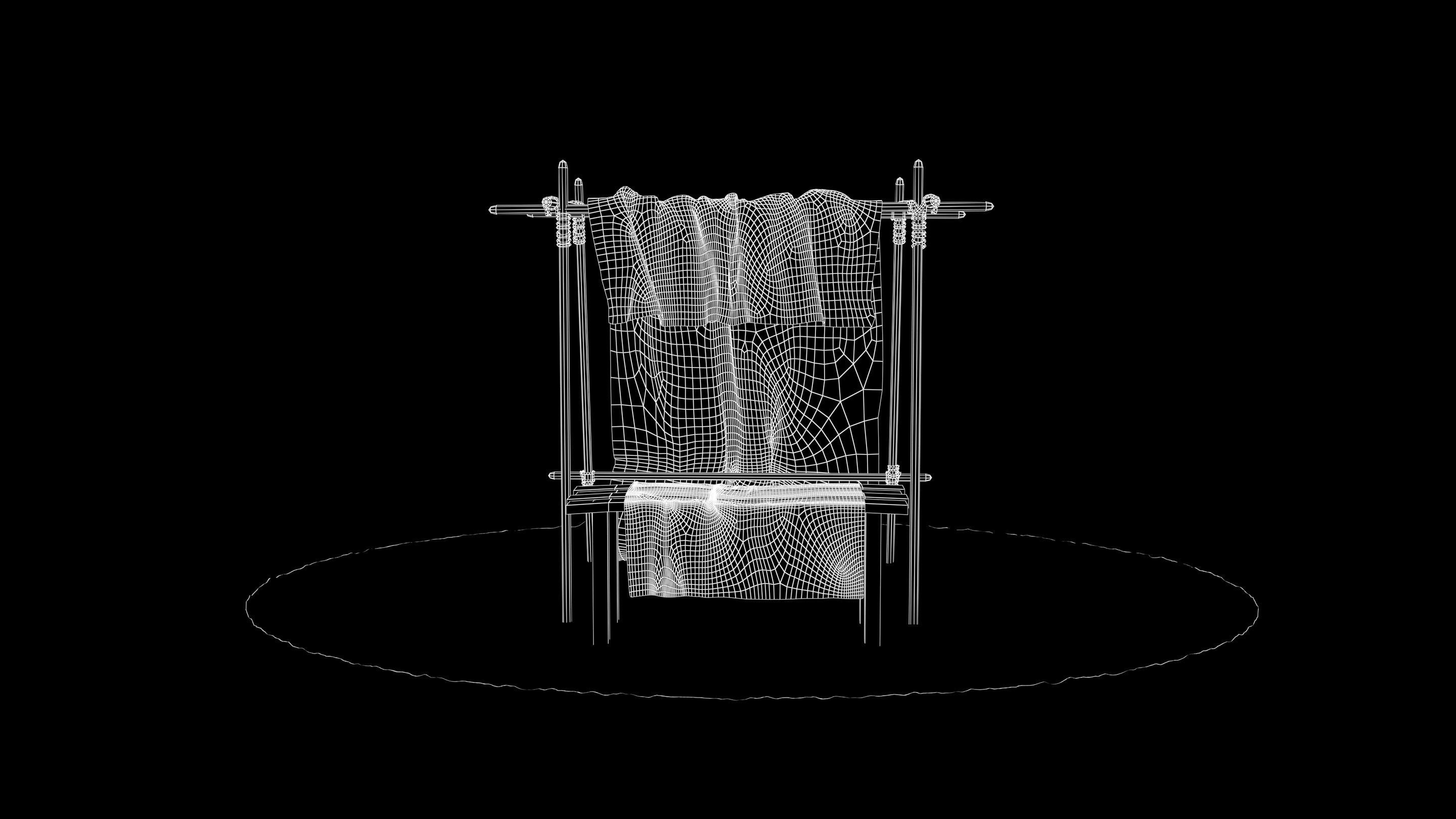 Market Stall tent 3D model_19