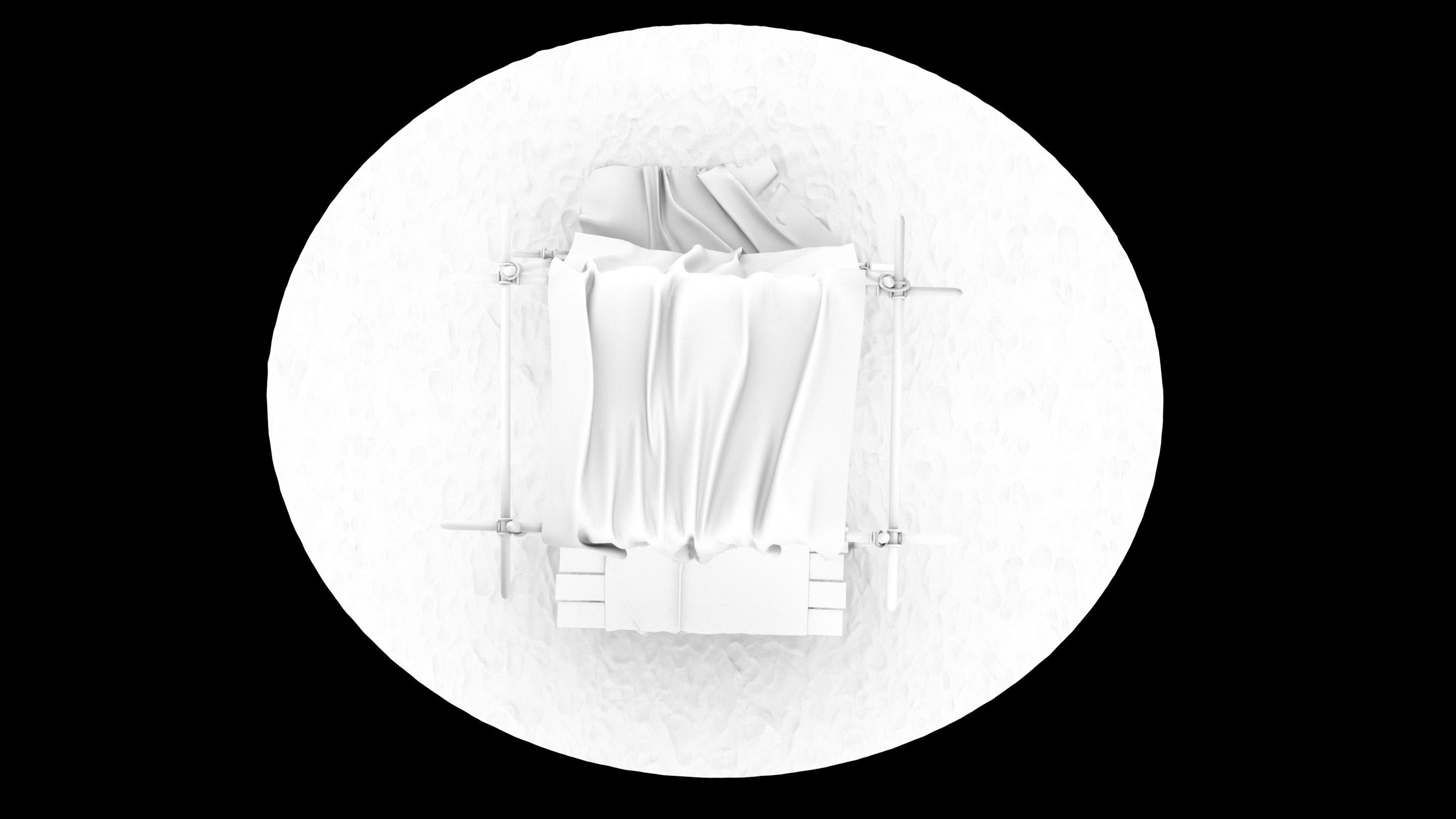 Market Stall tent 3D model_32