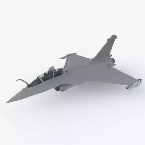 Aircraft Rafaele B Fly Clay 3D model
