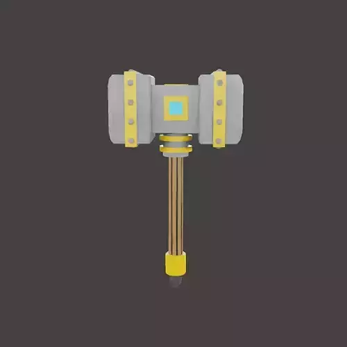 Game Ready Asset - Battle Hammer