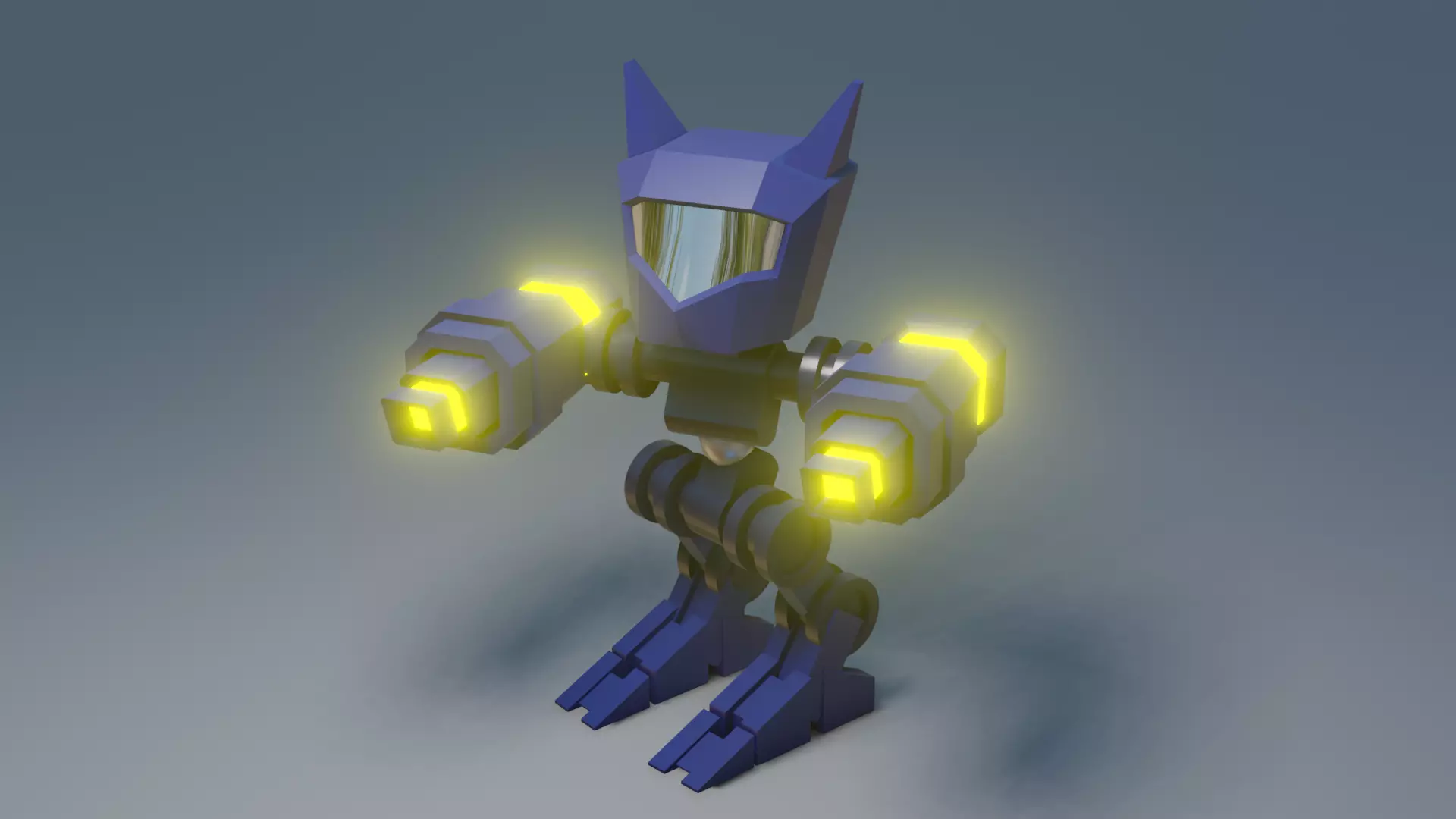Dog Mech 3D model