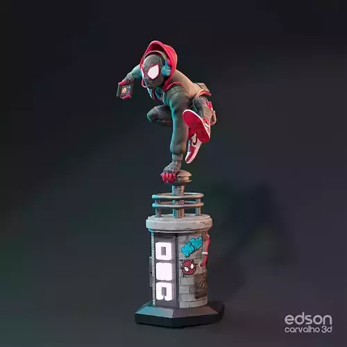 SPIDER-MAN MILES MORALES 3D print model