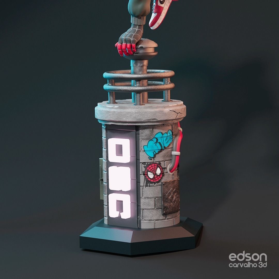 SPIDER-MAN MILES MORALES 3D print model_4