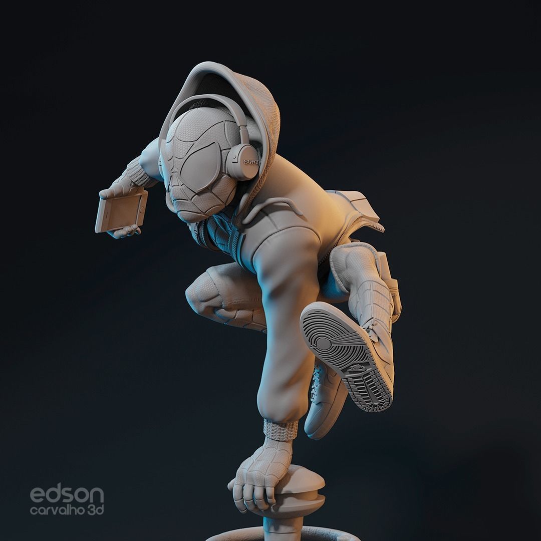 SPIDER-MAN MILES MORALES 3D print model_6