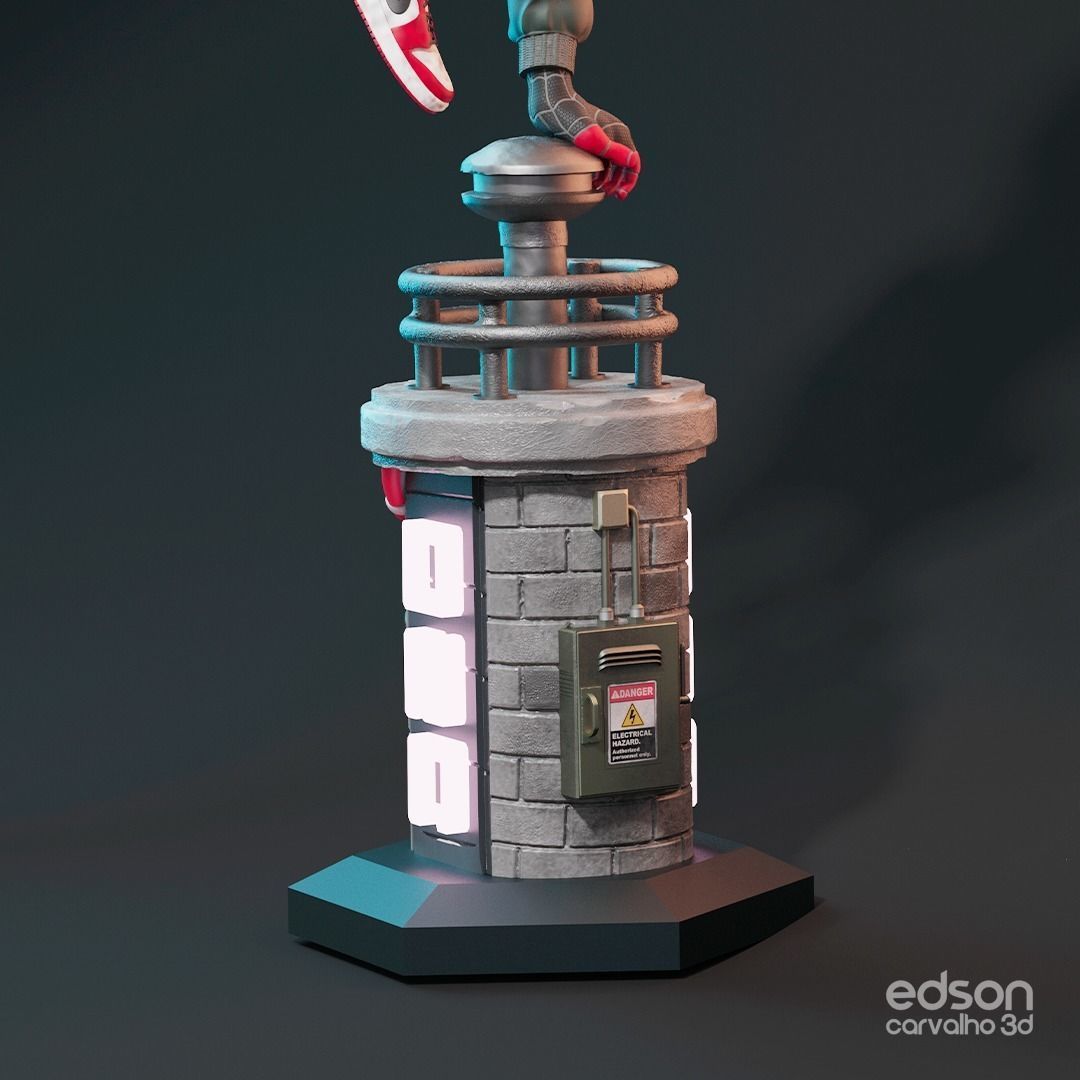 SPIDER-MAN MILES MORALES 3D print model_5