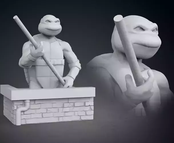 Donatello Bust 3D print model