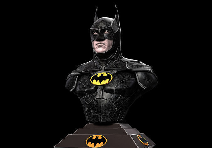 Michael Keaton - Batman Bust 3D print model