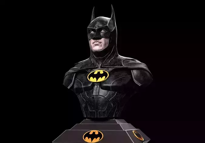 Michael Keaton - Batman Bust 3D print model