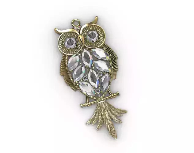 Qwl charm  Dije de Buho