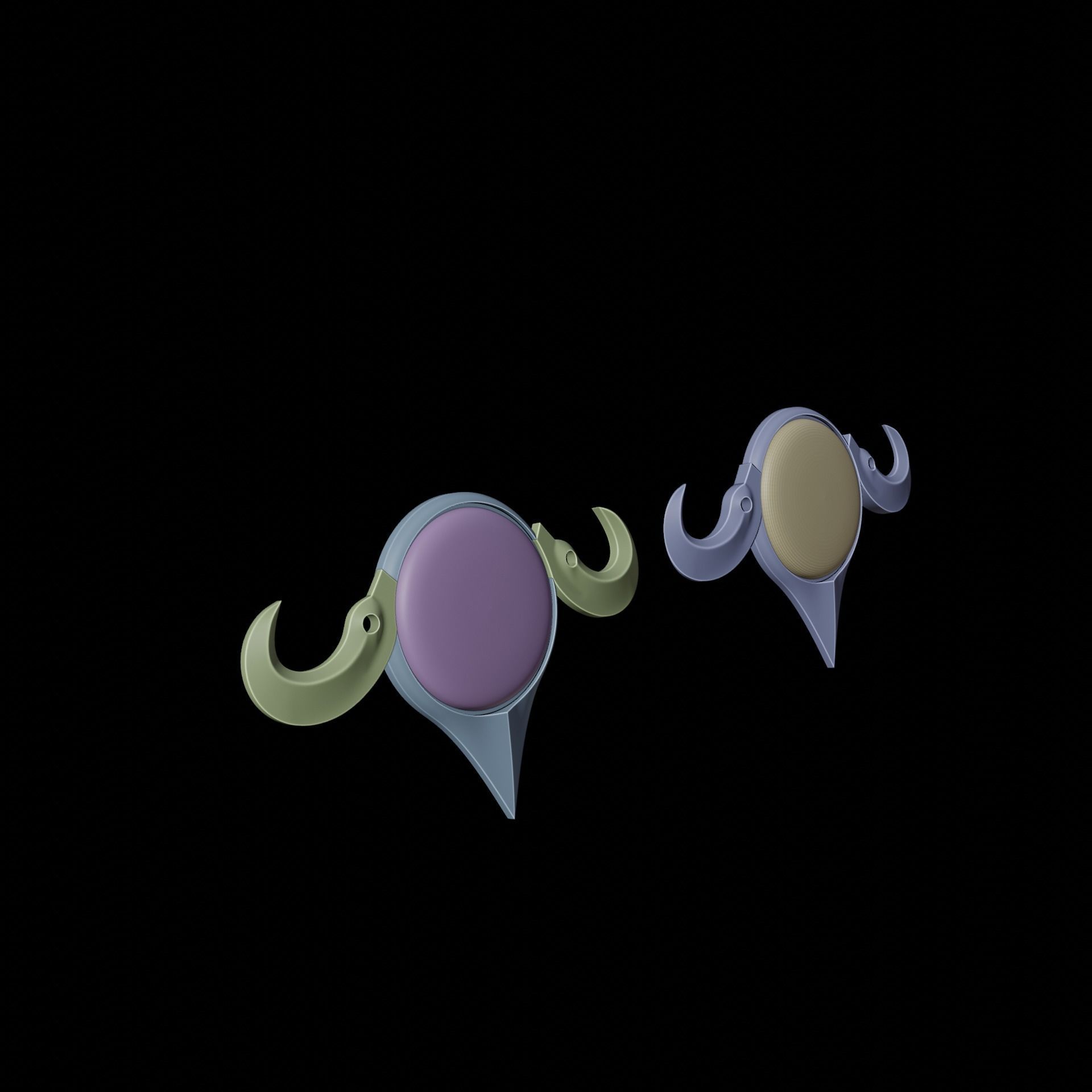 Shadow Heart Head Accessorie Baldurs Gate III 3D print model_10