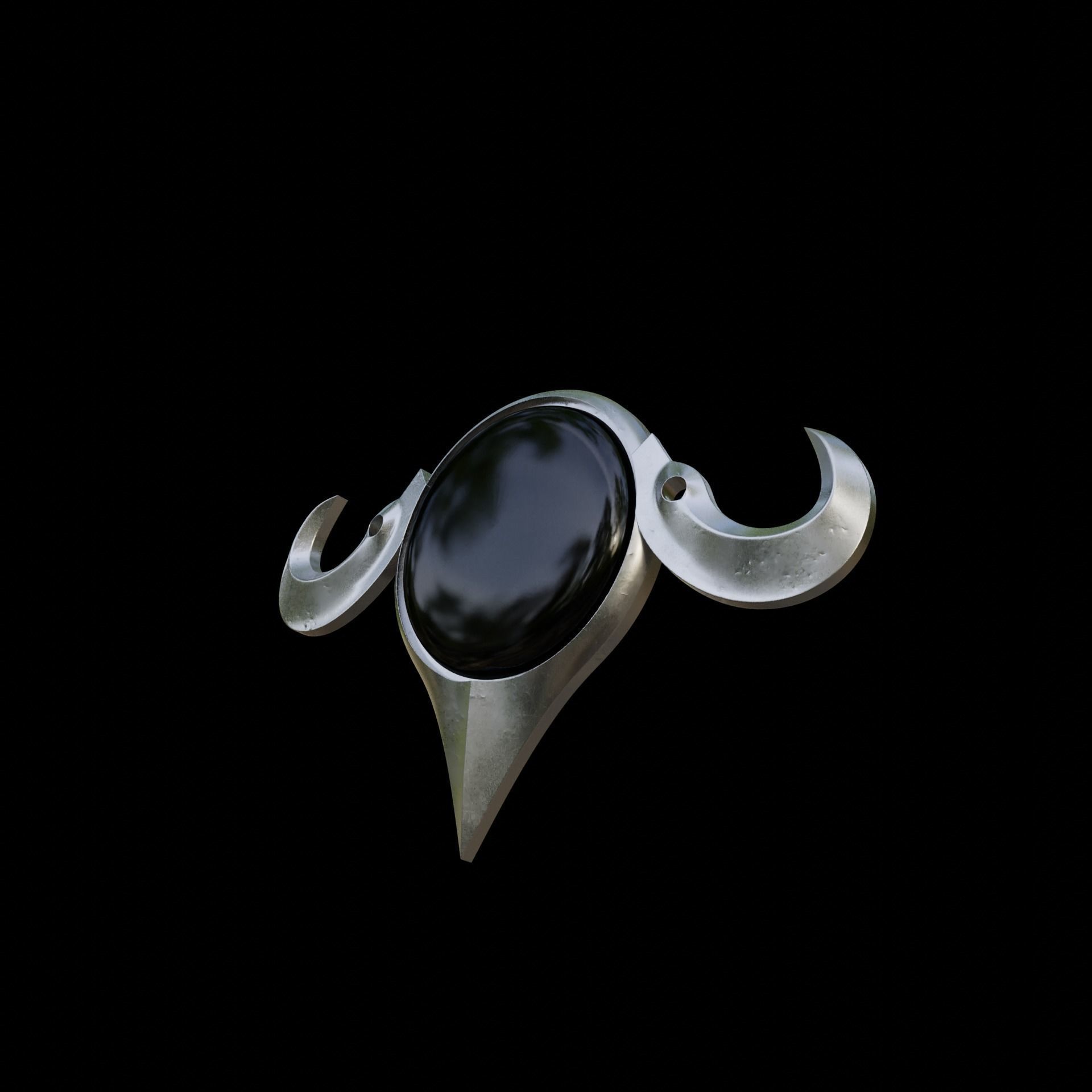 Shadow Heart Head Accessorie Baldurs Gate III 3D print model_6