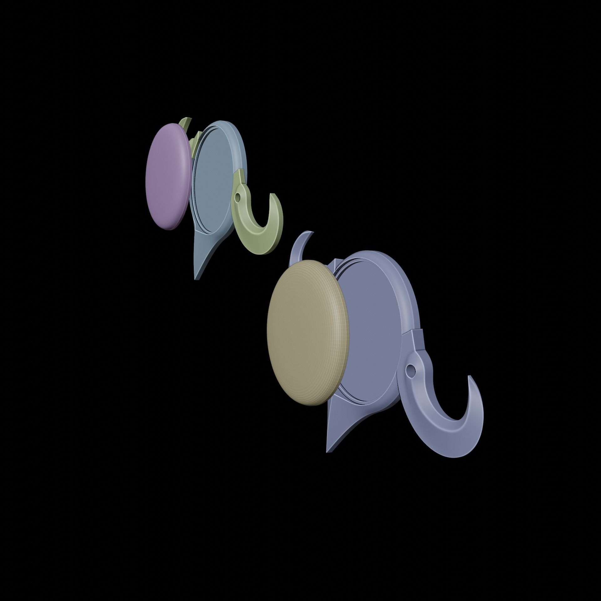 Shadow Heart Head Accessorie Baldurs Gate III 3D print model_12