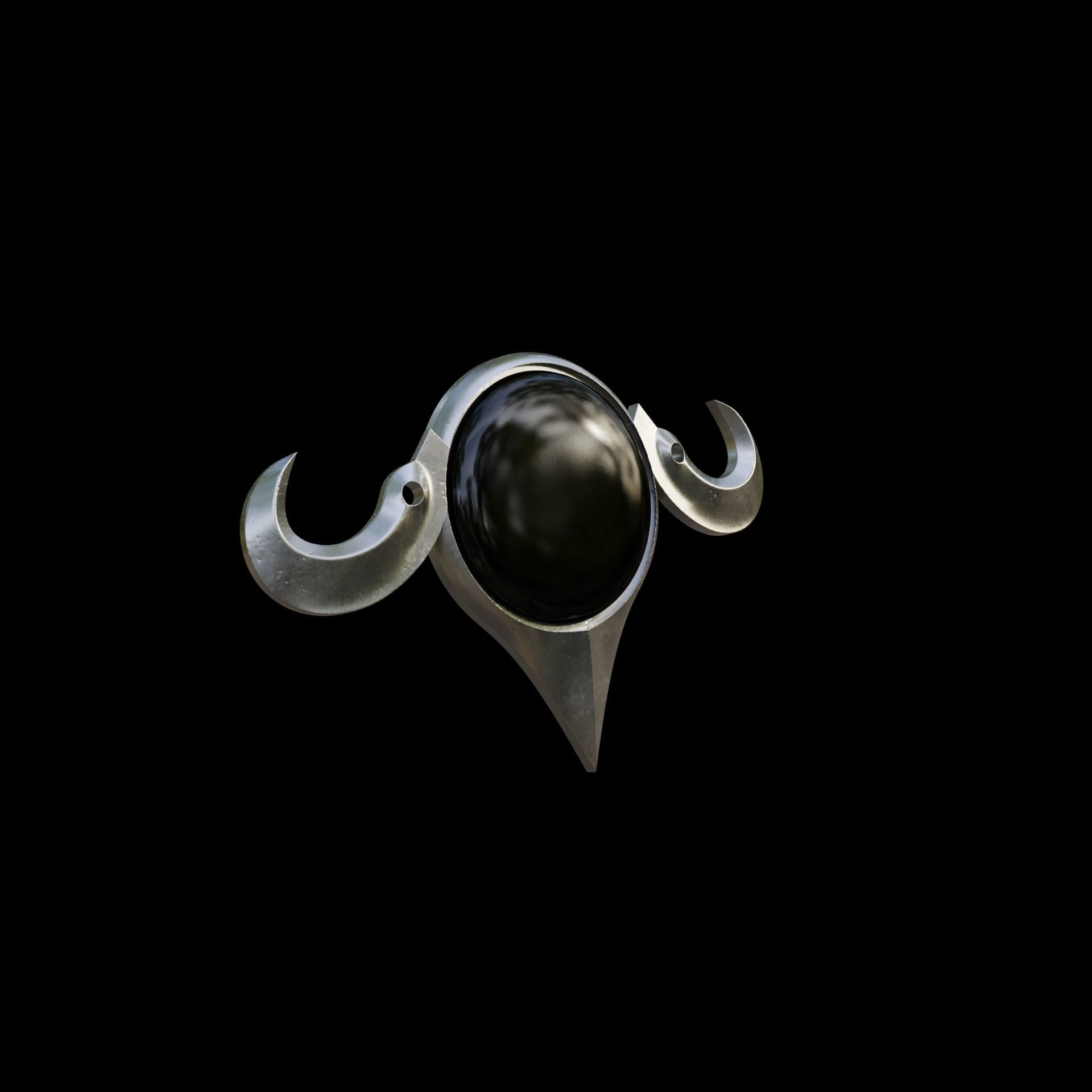 Shadow Heart Head Accessorie Baldurs Gate III 3D print model_7