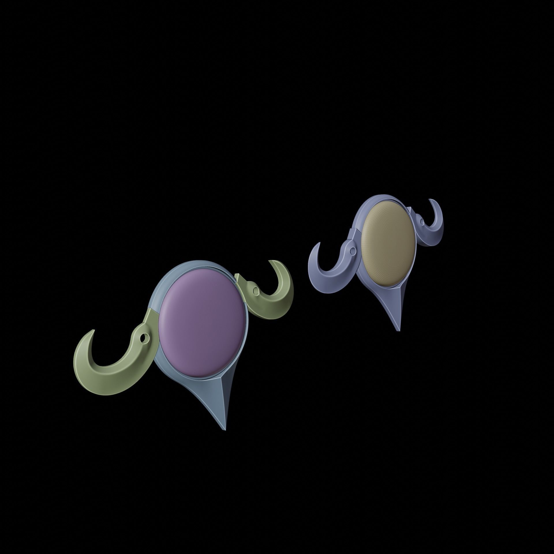 Shadow Heart Head Accessorie Baldurs Gate III 3D print model_13