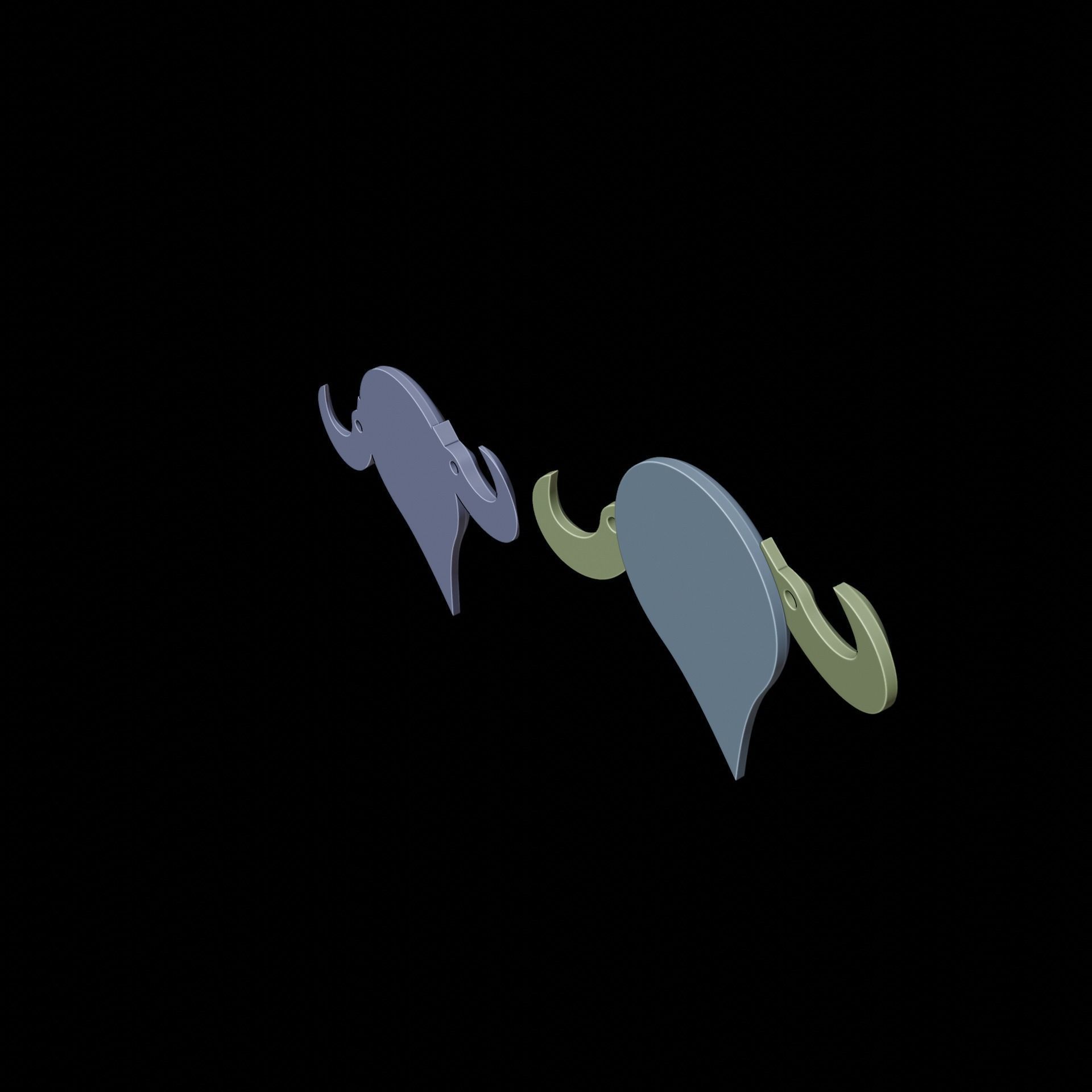 Shadow Heart Head Accessorie Baldurs Gate III 3D print model_11