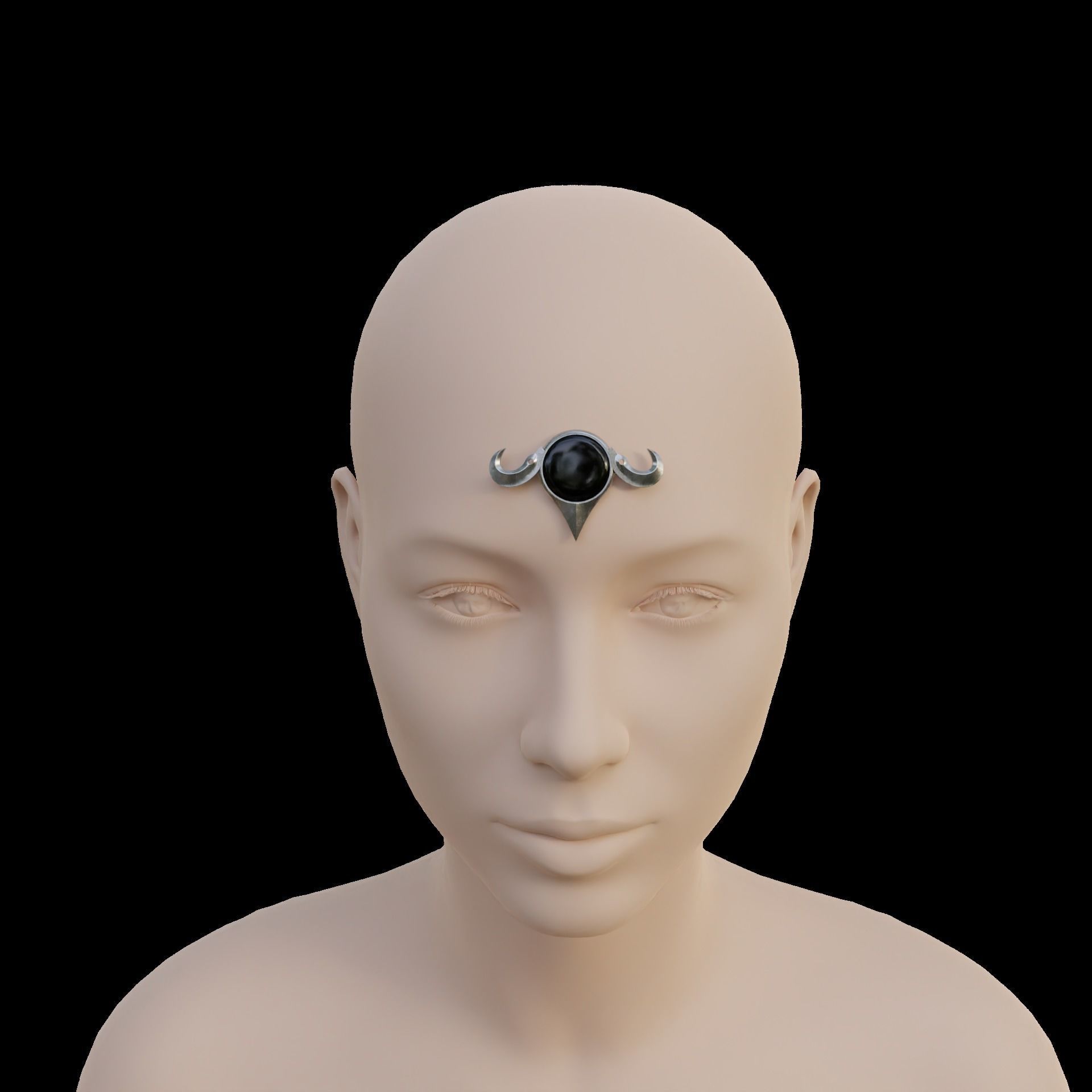 Shadow Heart Head Accessorie Baldurs Gate III 3D print model_4