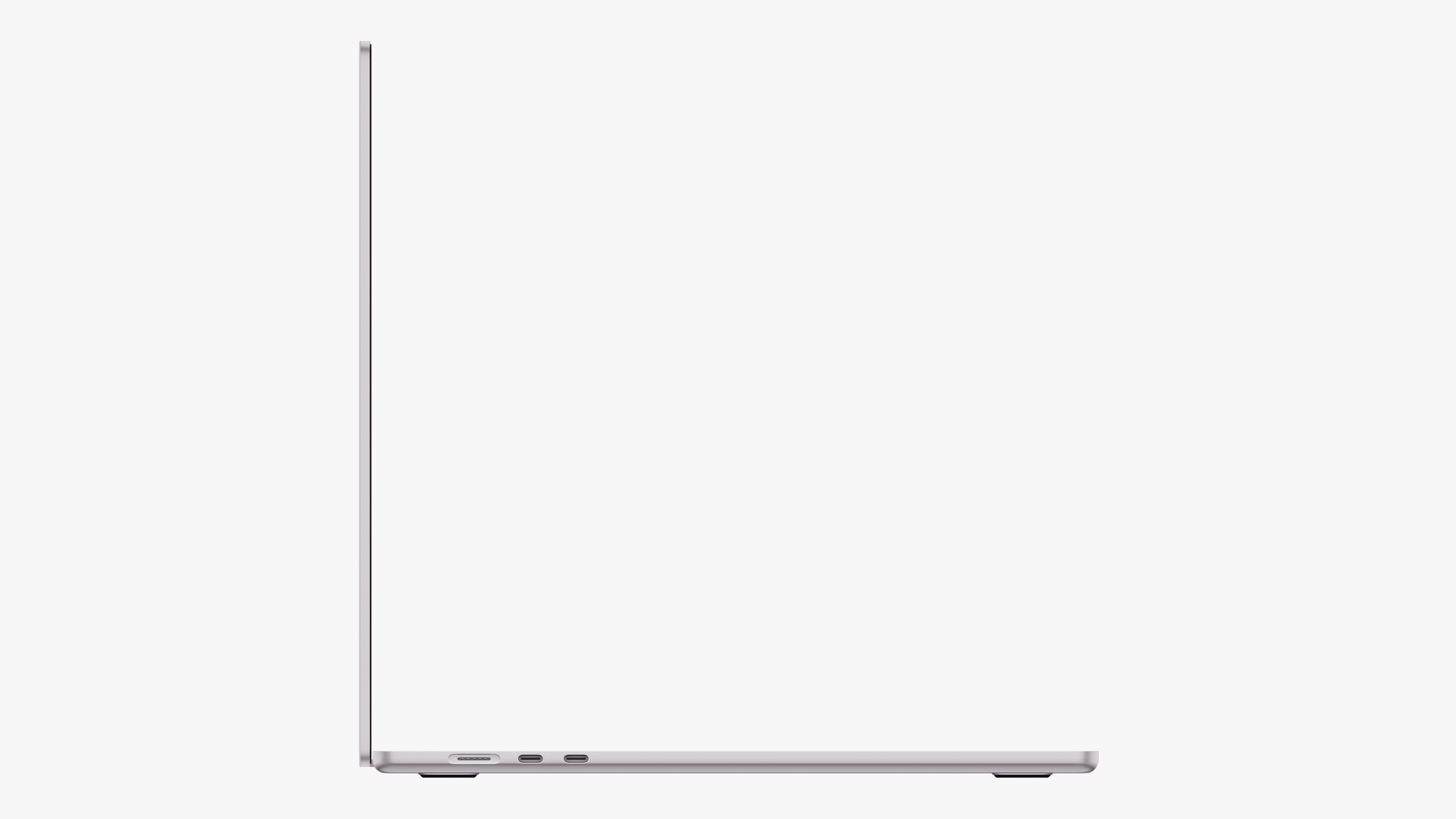 Apple MacBook Air 15 inch Silver 2023 With Magic Mouse 3D model_15