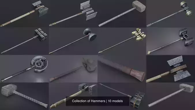 Collection of Hammers 