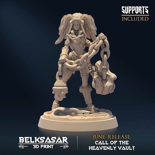 Starfire Bearer C Nude 3D print model