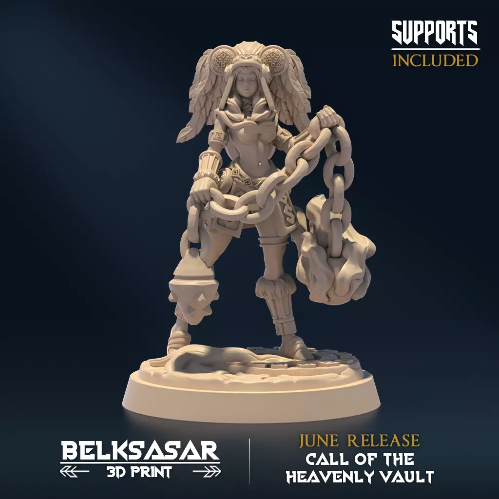 Starfire Bearer C Nude 3D print model_0