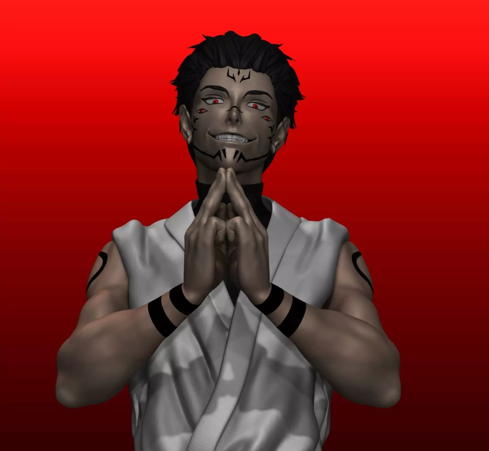 SUKUNA - JUJUTSU KAISEN 3D print model