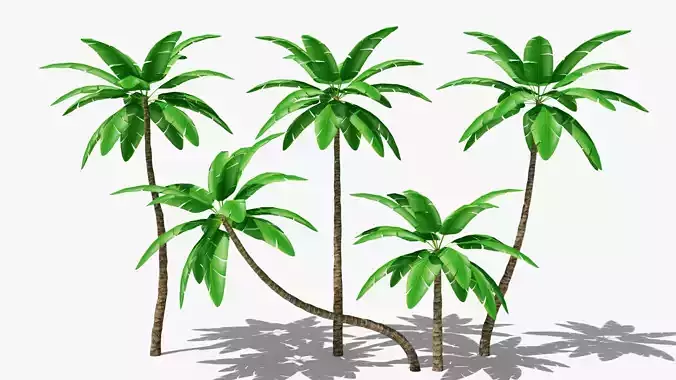 Stylized Palms Set