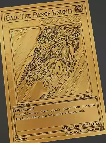 gaia the fierce knight - yugioh