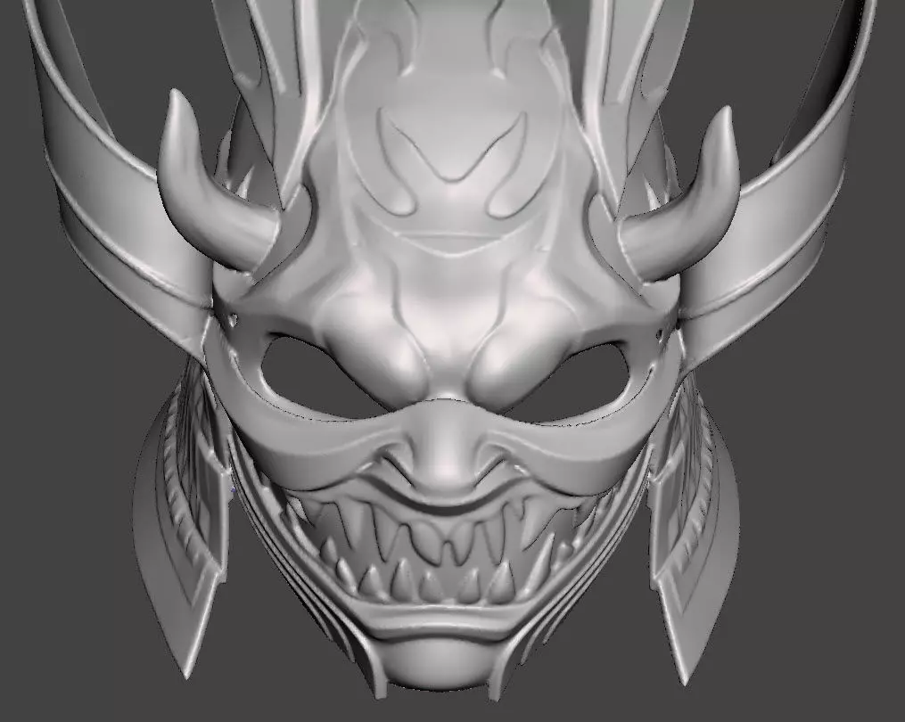 SAMURAI HELMET 3D print model_0