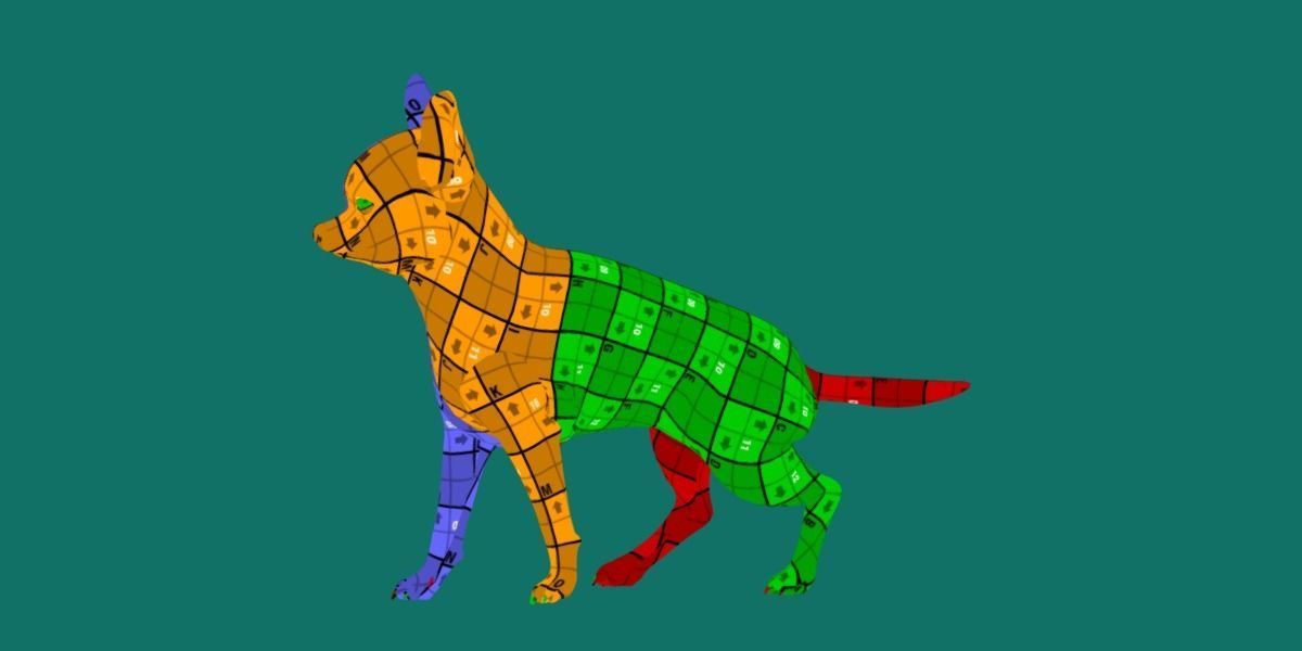 Chihuahua Game Ready 3D model_3
