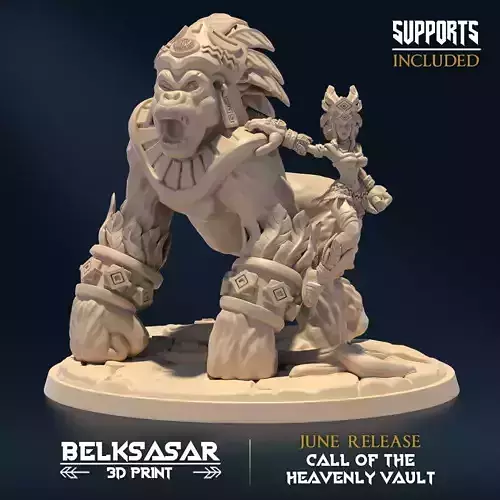 Starkeeper Dreadnought A 3D print model