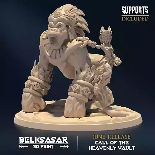 Starkeeper Dreadnought A Nude 3D print model