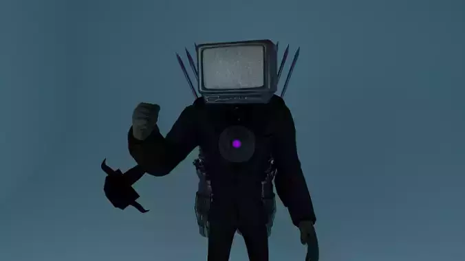 Skibidi toilet Tv Titan 3D model