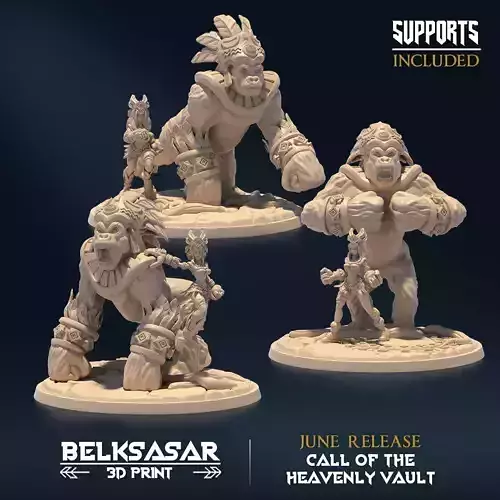 Starkeeper Dreadnought Set x3 3D print model
