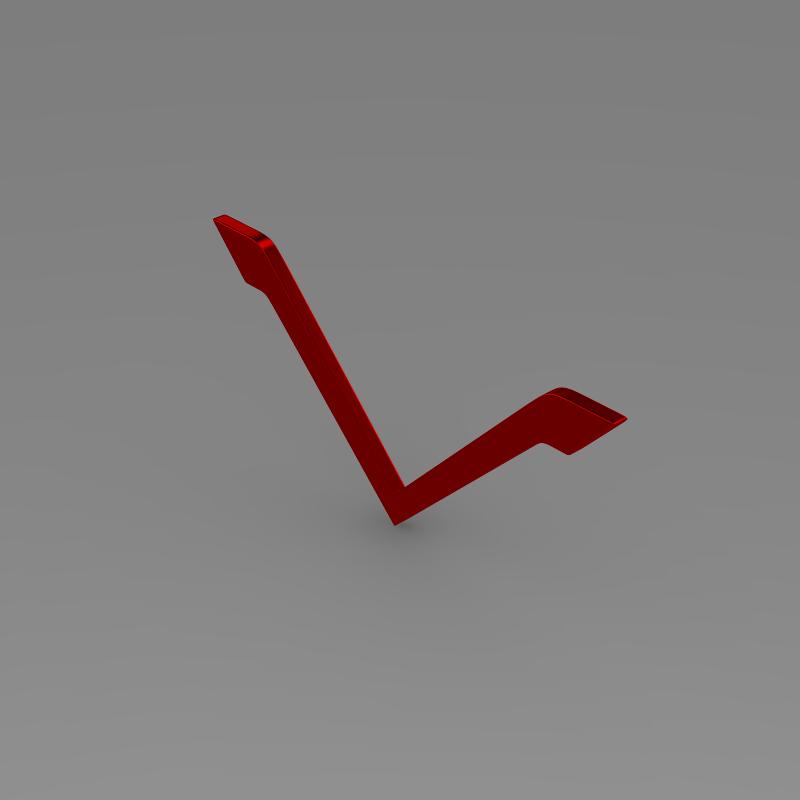 Venturi Logo 3D model_3