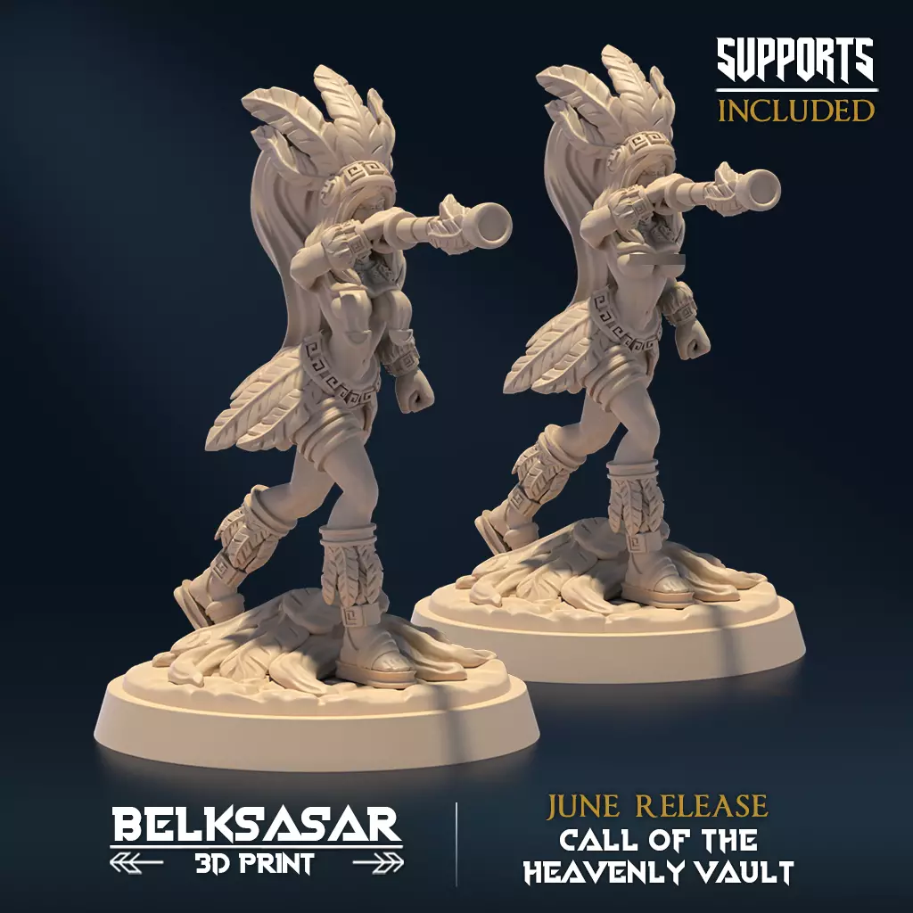 Starkeeper Stalker B Nude and Normal 3D print model