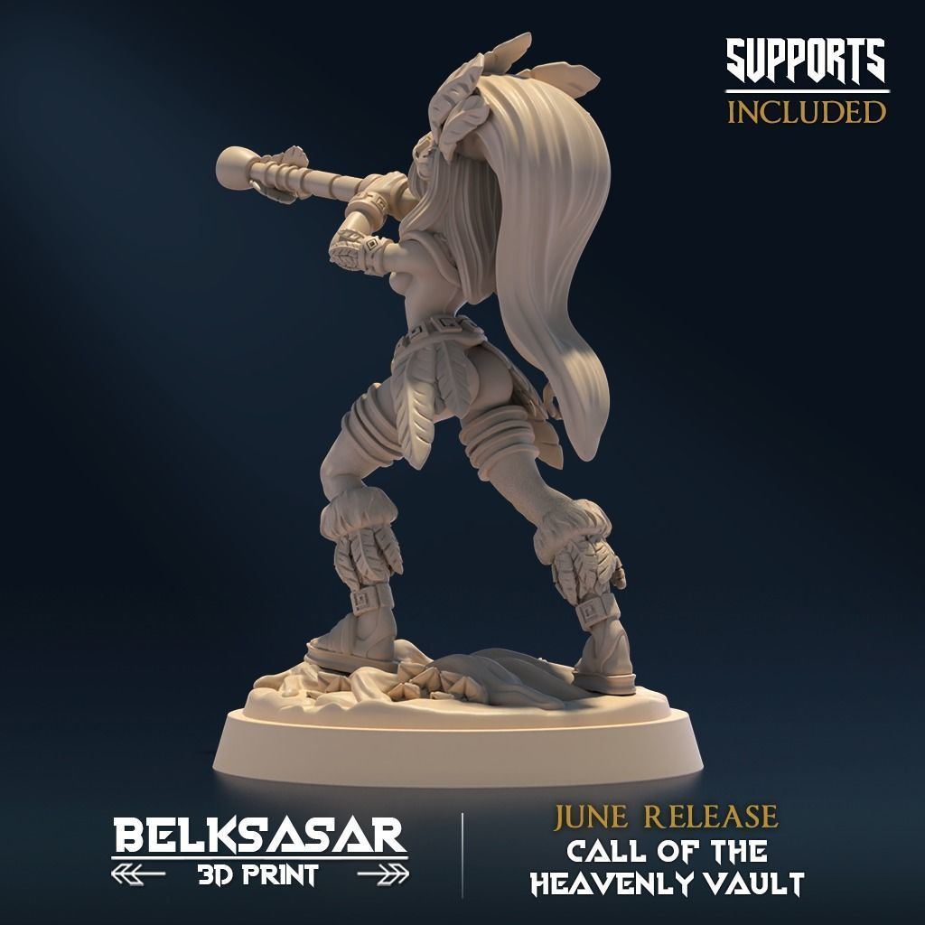Starkeeper Stalker D Nude 3D print model_3