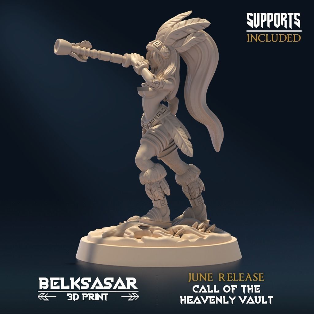 Starkeeper Stalker D Nude 3D print model_4