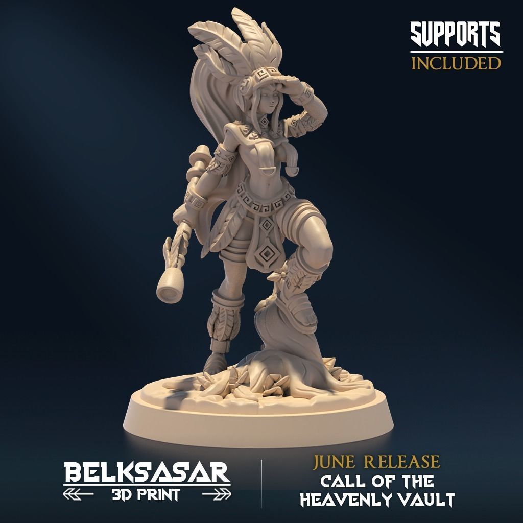 Starkeeper Stalker Set x4 3D print model_1