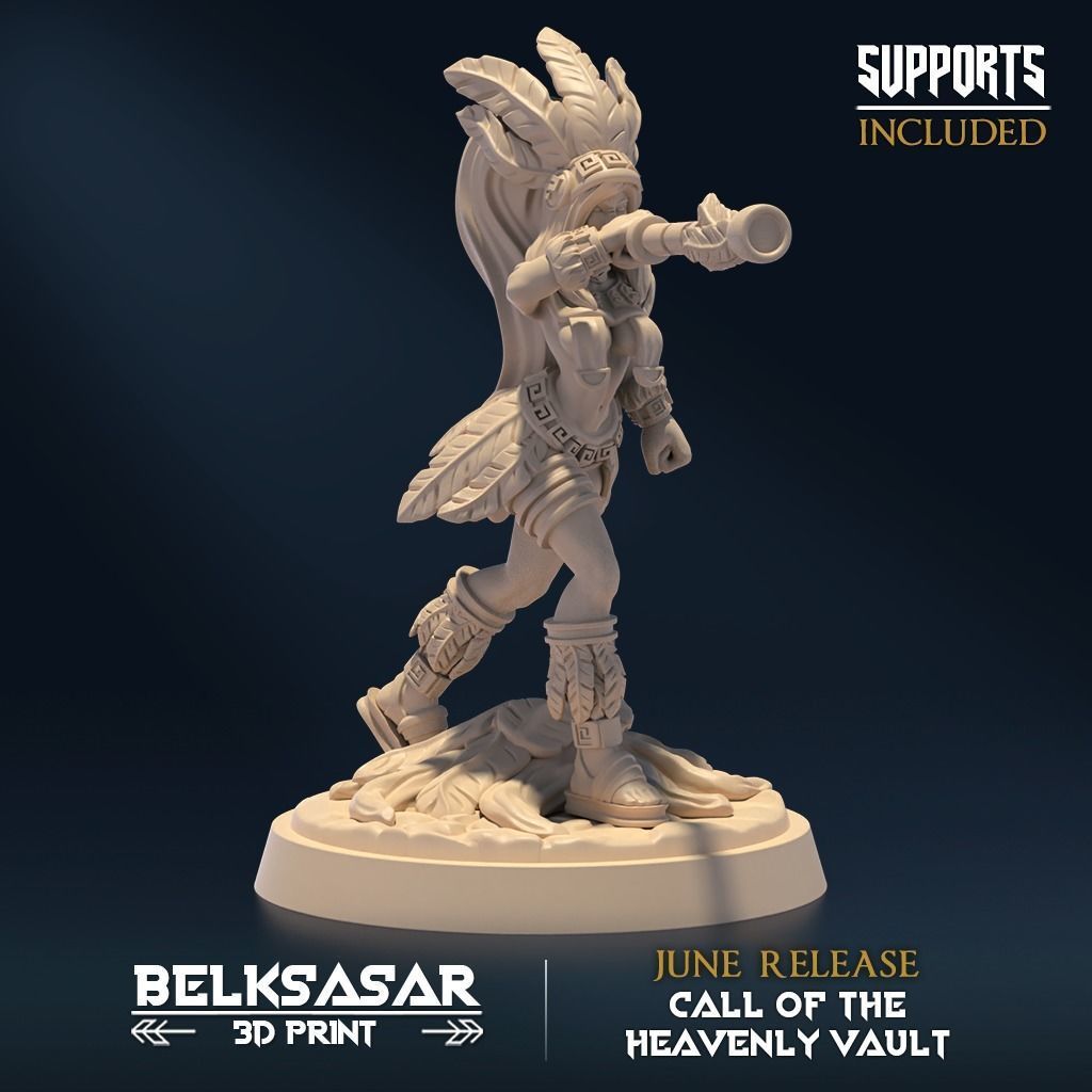 Starkeeper Stalker Set x4 3D print model_2