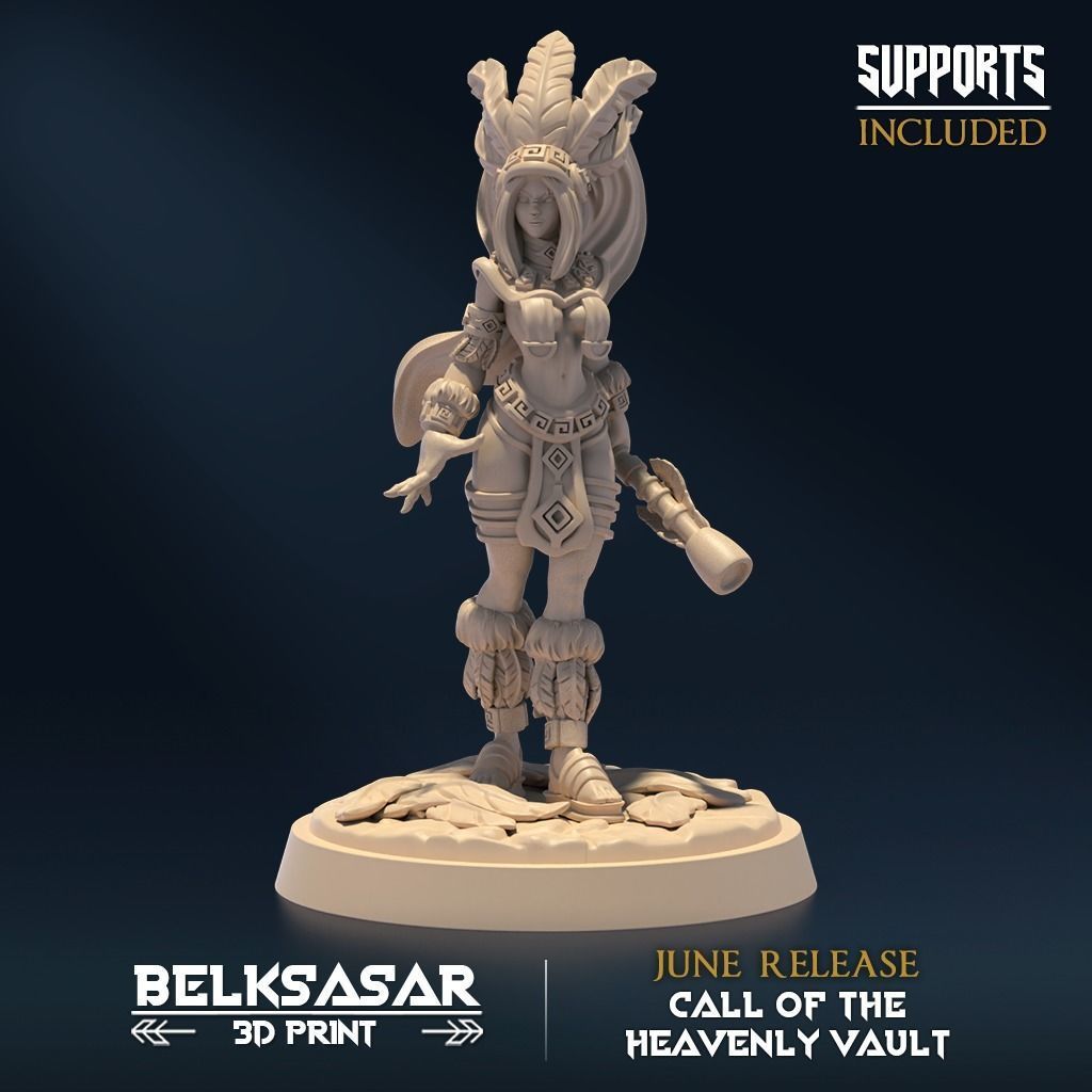 Starkeeper Stalker Set x4 3D print model_3