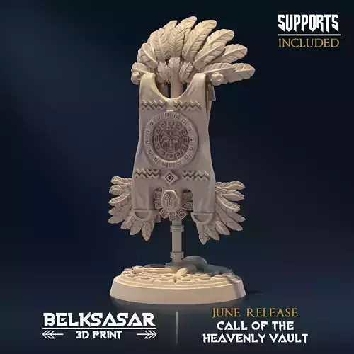 Banner Call of the Heavenly Vault 3D print model