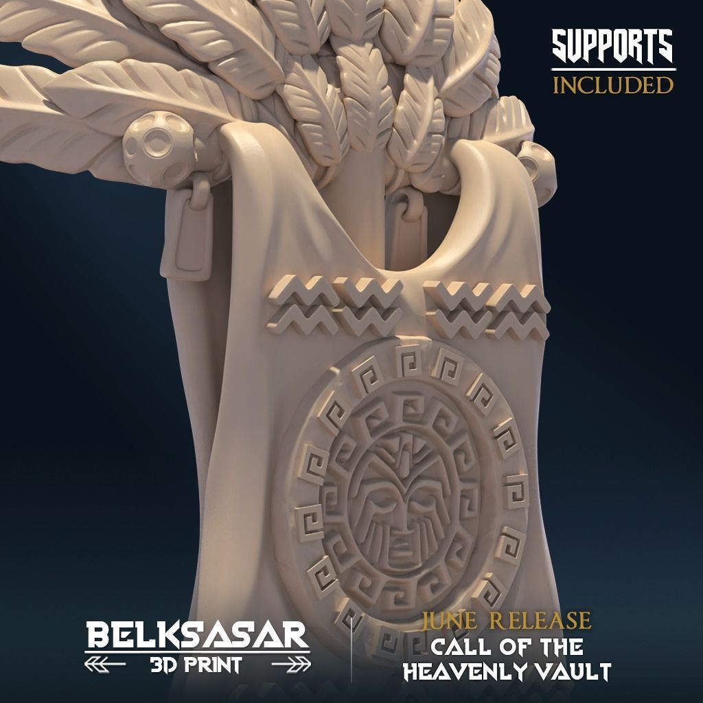 Banner Call of the Heavenly Vault 3D print model_3