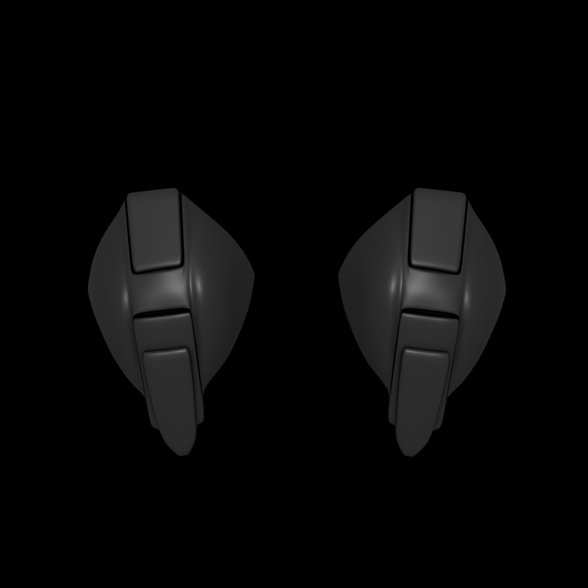 Man Bat New 52 Knee Armor 3D print model_1